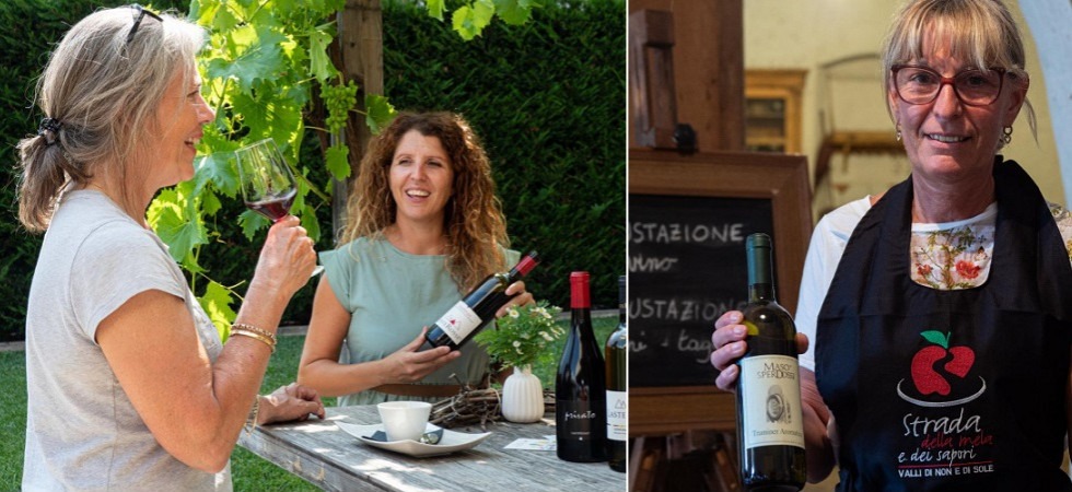 Passeggiate tra vigne, meleti e borghi